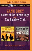 The_riders_of_the_purple_sage_and_the_rainbow_trail